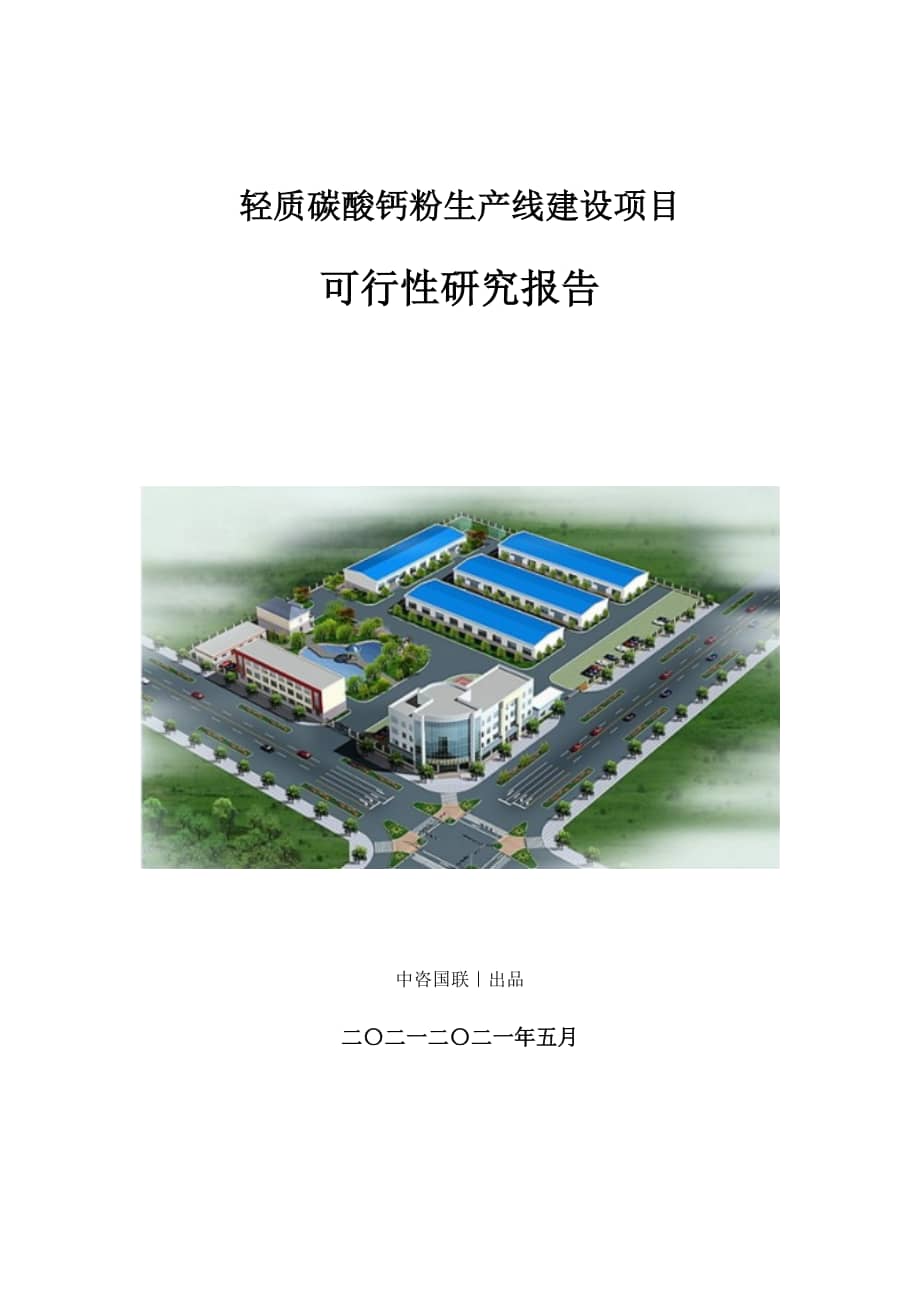 轻质碳酸钙粉生产建设项目可行性研究报告.doc_七彩学科网