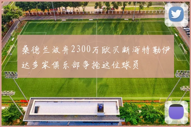 桑德兰放弃2300万欧买断海特勒伊达多家俱乐部争抢这位球员